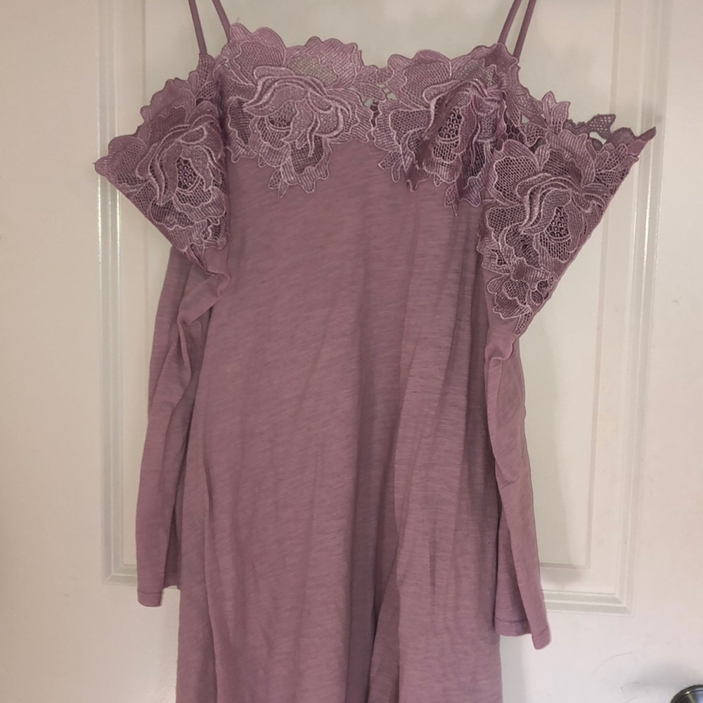 Lavender free people top